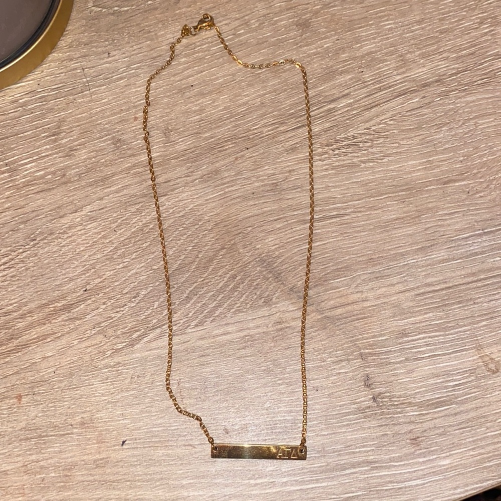 Alpha gamma delta necklace